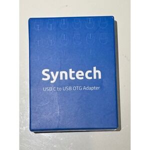Syntech USB C to USB OTG Adapter Mark3 Space Grey 5Gbps Data Transfer X001RWB52N